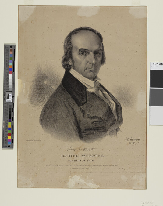 Alternate image #1 of Daniel Webster, Secretary of State, (1782-1852), Class of 1801