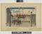 Alternate image #1 of Nihonbashi (Leaving Edo, The Bridge of Japan), from The Fifty-three Stations of the Tokaido (Hoeido Edition)