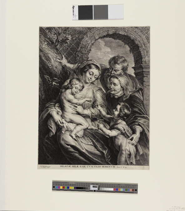Alternate image #1 of The Holy Family with Young Saint John the Baptist