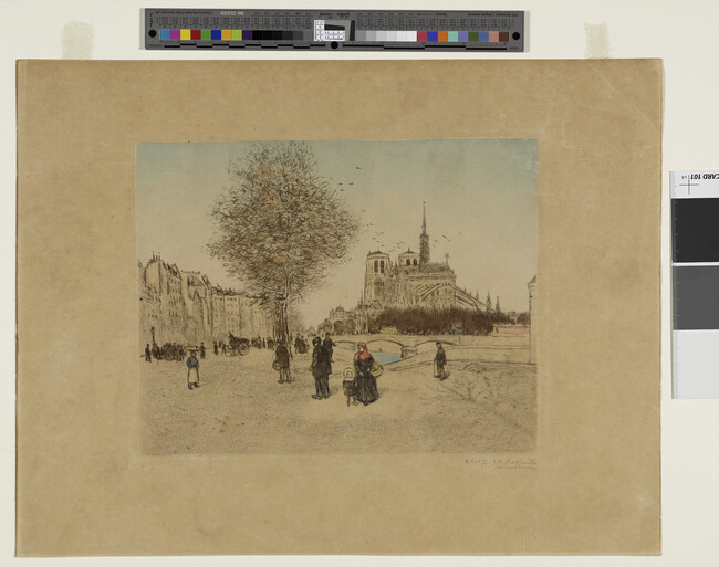 Alternate image #1 of Le Quai de la Tournelle (The Embankment of the Little Tower)