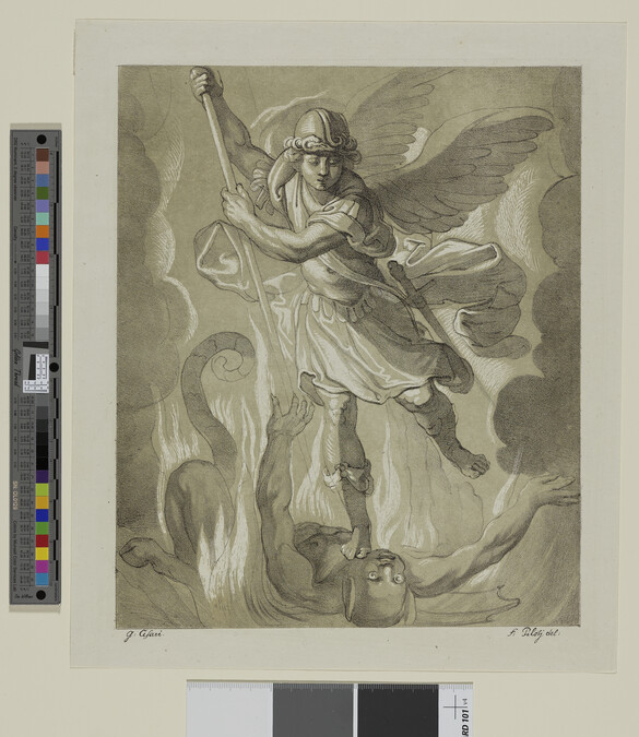 Alternate image #1 of Saint Michael Slaying the Dragon