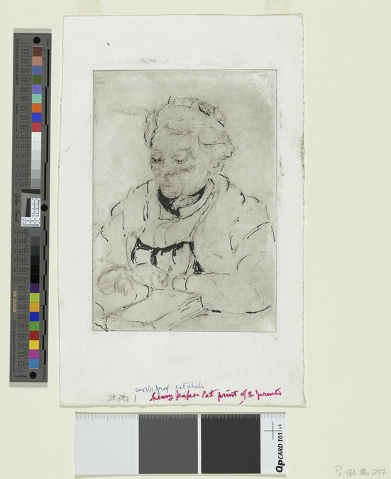 Alternate image #1 of Untitled (Woman with Folded Arms, Josephine Patterson Albright)