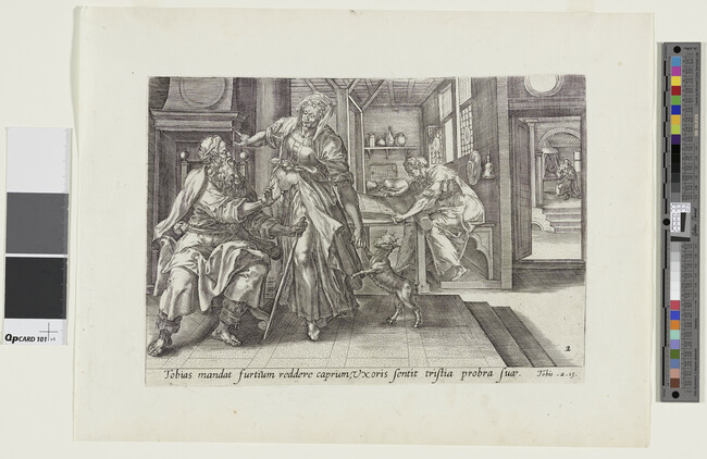 Alternate image #1 of Tobit Accusing Anna of Stealing the Kid, from The Story of Tobias