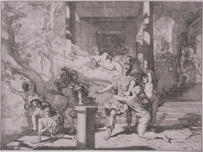 Aeneas Being Called to War by Venus