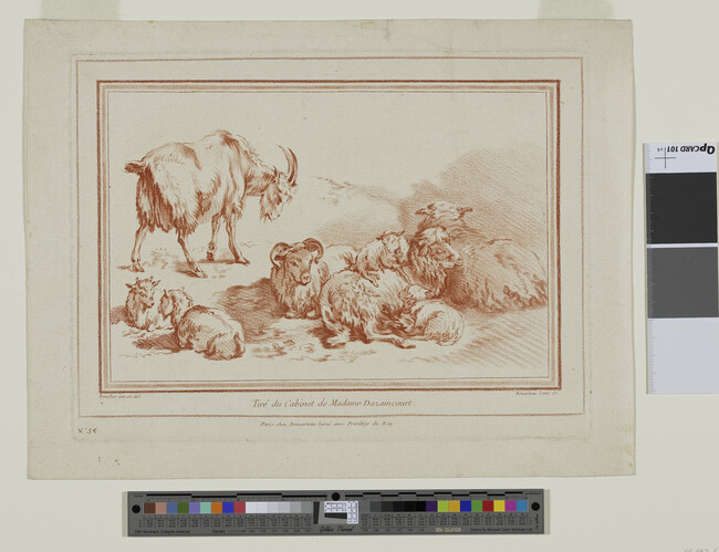 Alternate image #1 of Chèvre, chevreaux et moutons (Goat, Kids and Sheep)