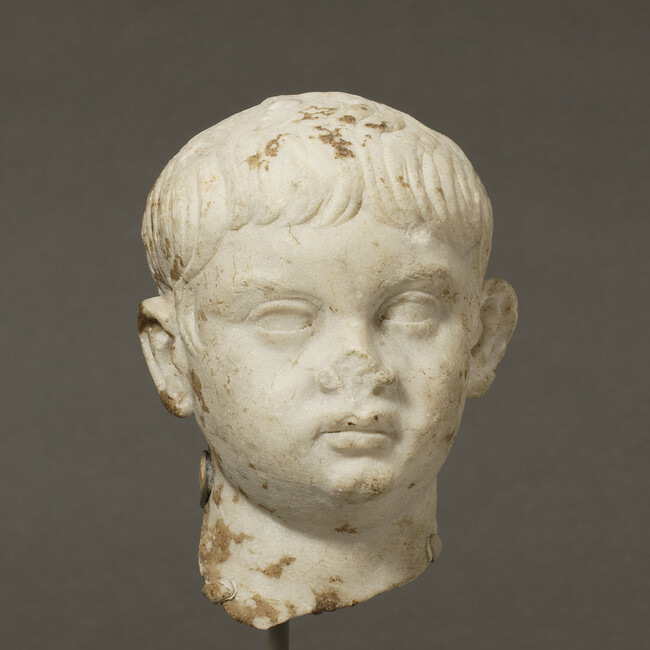 Alternate image #4 of Portrait Head of a Young Boy