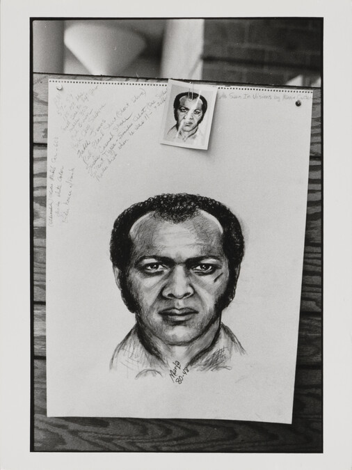 Composite drawing of suspect at Task Force Headquarters, Atlanta, Georgia