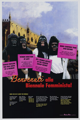 Benvenutti alla Biennale Femminista (project for the Venice Biennale), from the portfolio Guerrilla...