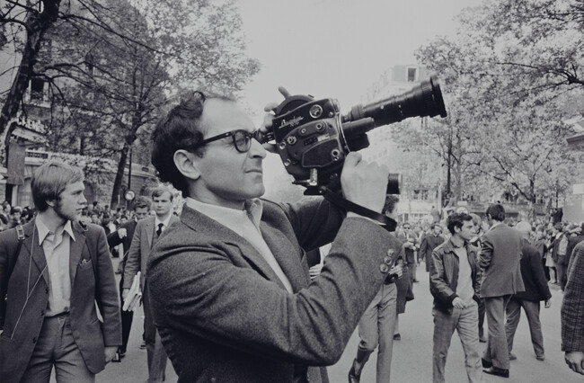 Jean-Luc Godard Filming