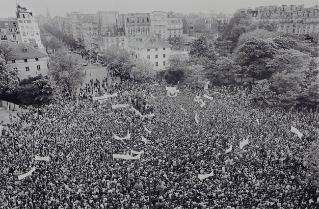 Demonstration at the Place Denfert-Rochereau, May 10, 1968