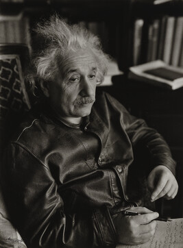Albert Einstein; number one from the portfolio Lotte Jacobi Portfolio I