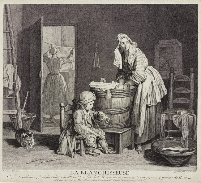 La Blanchisseuse (The Washerwoman ; The Laundress)