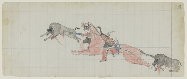 Untitled (A Buffalo Hunt), page number 86, from the 