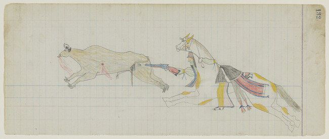 Untitled (Hunting a Bull), page number 132, from the 
