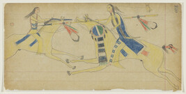 Untitled (A Warrior Counts Coup on an Enemy), page number 220, from the 