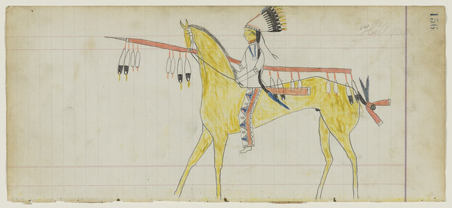 Untitled (An Inunaina (Arapaho) Warrior), page number 156, from the 