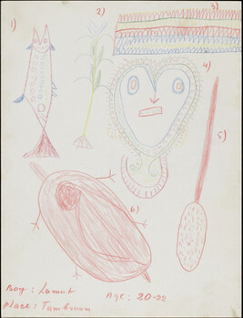 Untitled (Five Designs, drawn by Lomot or Lumut)