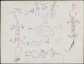 Untitled (House Ornament Designs, drawn by Maloran)