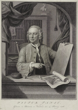 Portrait of the Artist Pierre Tanje