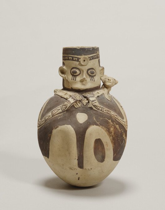 Face-neck Effigy Vessel in the form of an Elite Male