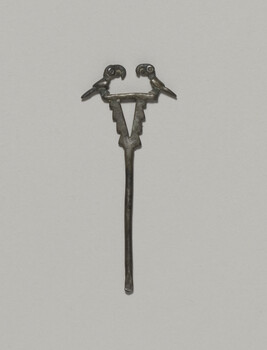 Spoon with Opposing Parrot Finial