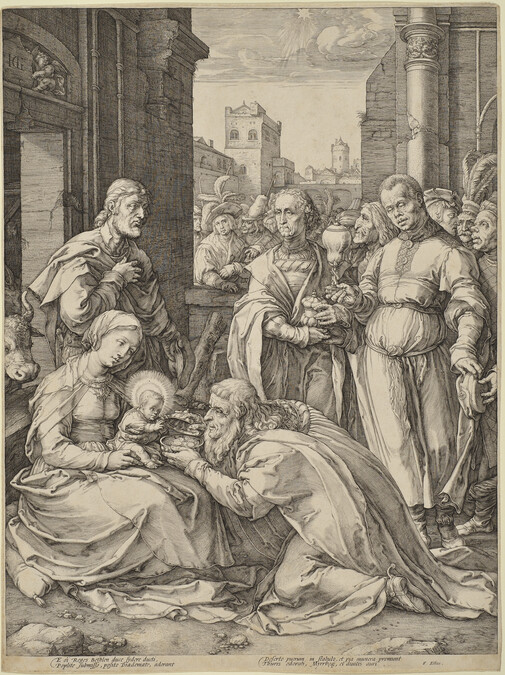 The Adoration of the Magi, from The Life of the Virgin