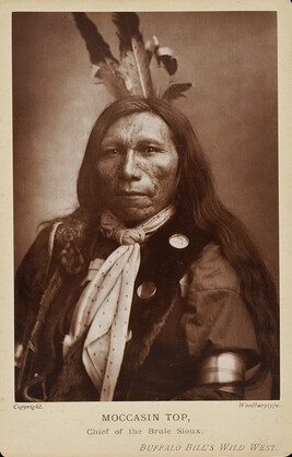 Moccasin Top, Chief of the Brule Sioux