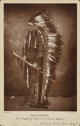 Red Shirt, The Fighting Chief of the Sioux Nation