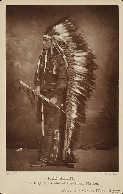 Red Shirt, The Fighting Chief of the Sioux Nation