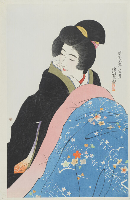 Footwarmer (Kotatsu), from The Second Series of Modern Beauties (Gendai bijinshu dai-nishu)