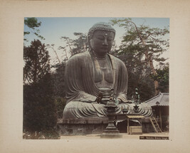 Daidutsu Bronze Image, from a Photograph Album