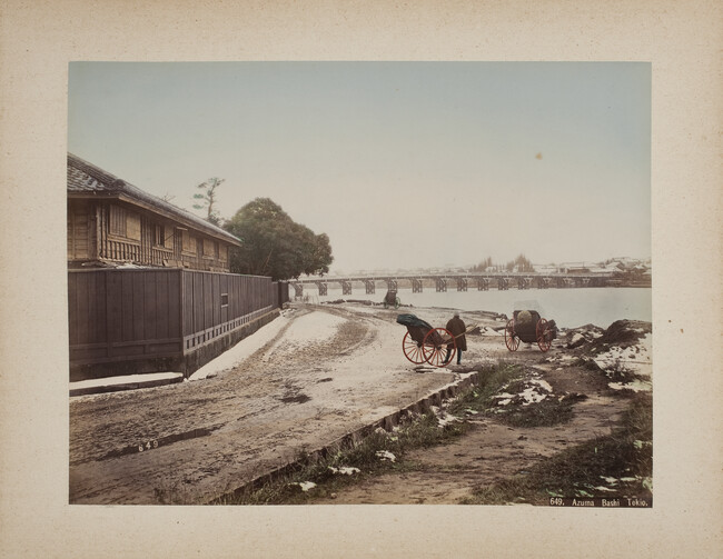 Azuma Bashi, Tokio, from a Photograph Album