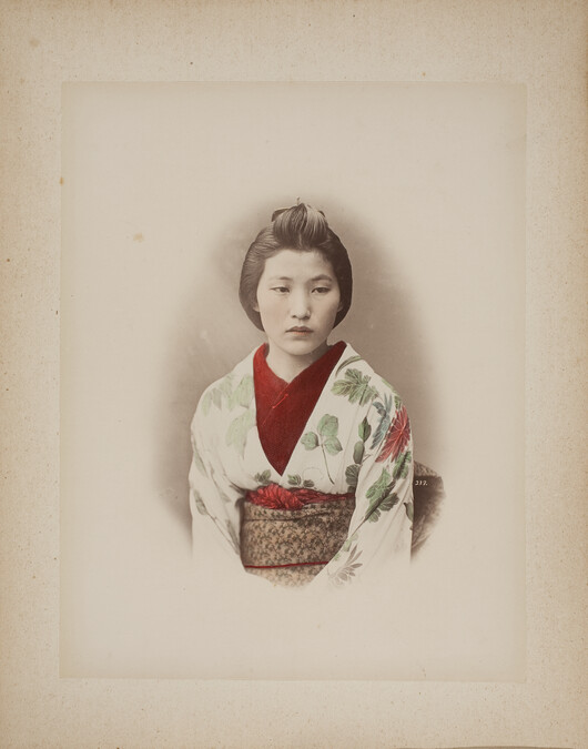 Untitled (portrait of a young woman), from a Photograph Album