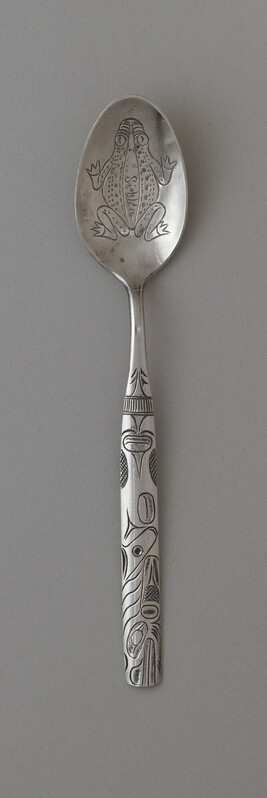 Spoon from a Four Piece Silverware Set from Sitka, Alaska