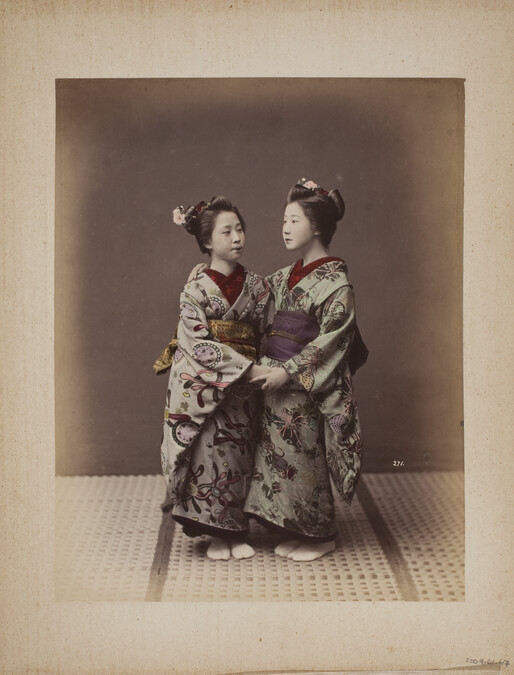 Untitled (2 girls clasping hands), from a Photograph Album