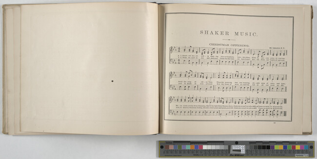 Alternate image #66 of Shaker Music: Inspirational Hymns and Melodies Illustrative of the Resurrection Life and Testimory of the Shakers,  Albany, N.Y.; Weed, Parsons and Company, Publishers, 1875  67 pages.