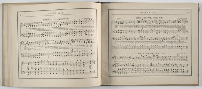 Alternate image #63 of Shaker Music: Inspirational Hymns and Melodies Illustrative of the Resurrection Life and Testimory of the Shakers,  Albany, N.Y.; Weed, Parsons and Company, Publishers, 1875  67 pages.