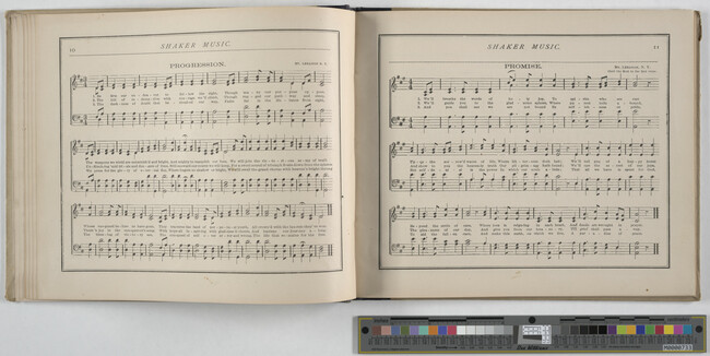 Alternate image #60 of Shaker Music: Inspirational Hymns and Melodies Illustrative of the Resurrection Life and Testimory of the Shakers,  Albany, N.Y.; Weed, Parsons and Company, Publishers, 1875  67 pages.