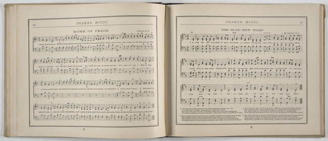 Alternate image #52 of Shaker Music: Inspirational Hymns and Melodies Illustrative of the Resurrection Life and Testimory of the Shakers,  Albany, N.Y.; Weed, Parsons and Company, Publishers, 1875  67 pages.