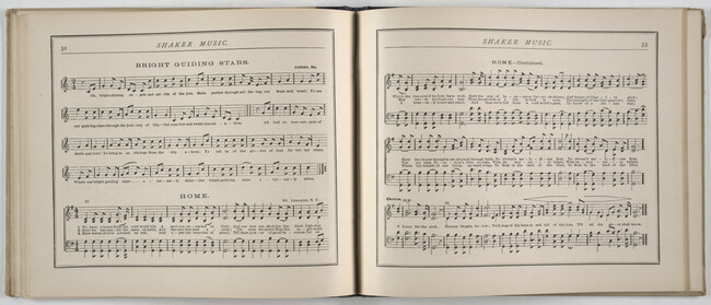 Alternate image #40 of Shaker Music: Inspirational Hymns and Melodies Illustrative of the Resurrection Life and Testimory of the Shakers,  Albany, N.Y.; Weed, Parsons and Company, Publishers, 1875  67 pages.
