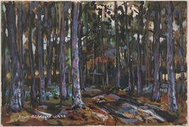 Untitled (Forest Lanscape, Kingsland Georgia)