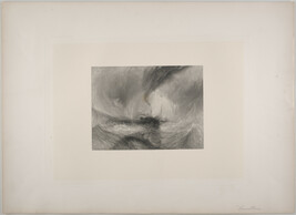 Snowstorm from the series The Turner Gallery