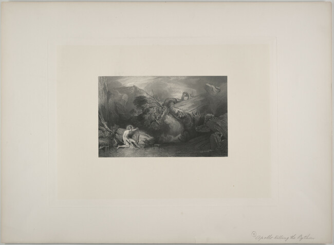 Apollo Killing the Python from the series The Turner Gallery