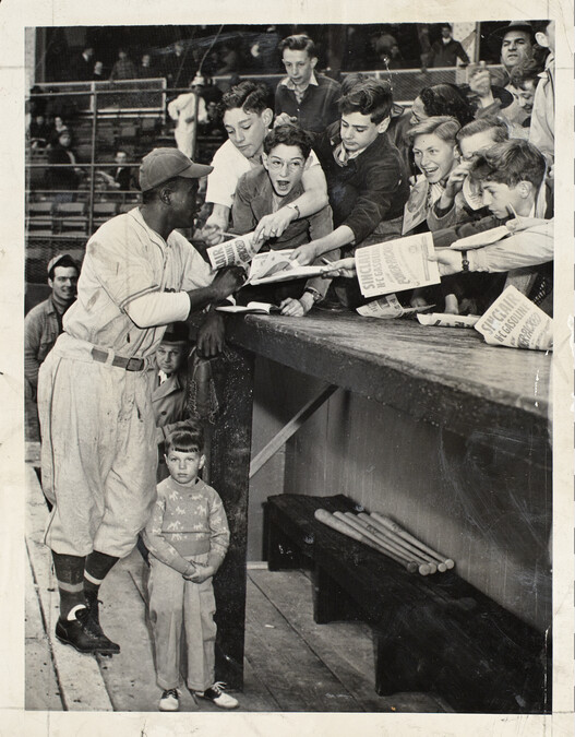 Jackie Robinson's First Brooklyn Game