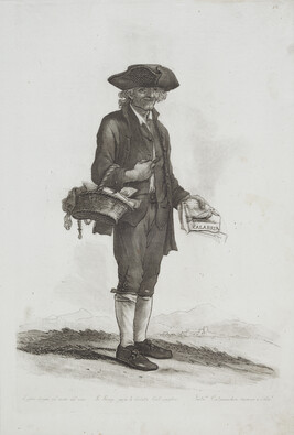 Calabria (Printseller), from the suite of Florentine Street Characters