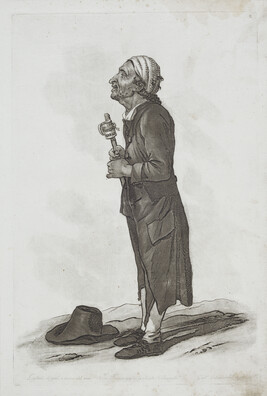 Carlo (Blind Beggar), from the suite of Florentine Street Characters