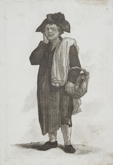 Bambino Giorgio (Shoe Salesman), from the suite of Florentine Street Characters