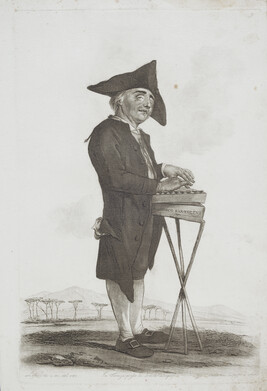Domenico Bartolini (Blind Musician), from the suite of Florentine Street Characters