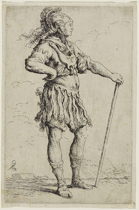 Figurina (A Standing Warrior), from the Figurine series