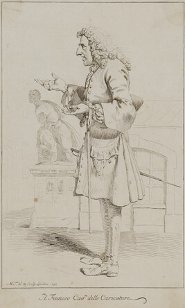Caricature Portrait of Pier Leone Ghezzi (1675-1755)